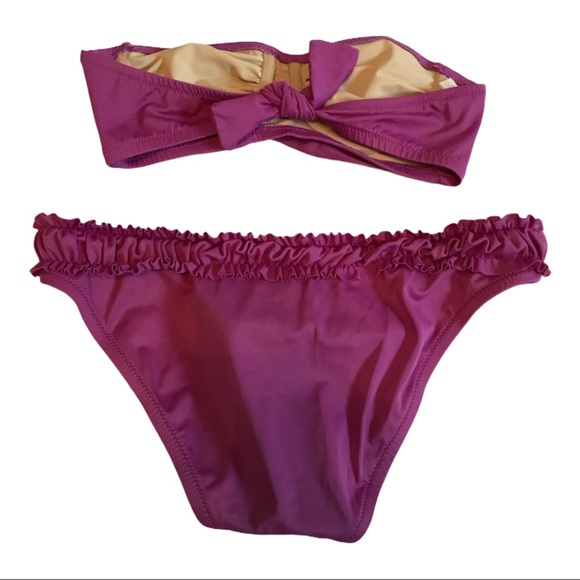 J. Crew Lilac Bikini Swimsuit 32A/Small - Picture 2 of 7